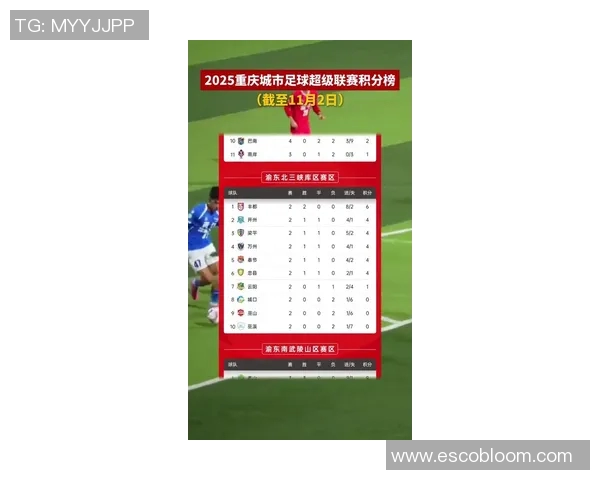 重庆足球队在奥运会积分榜上以53分稳居第一名展现强劲实力