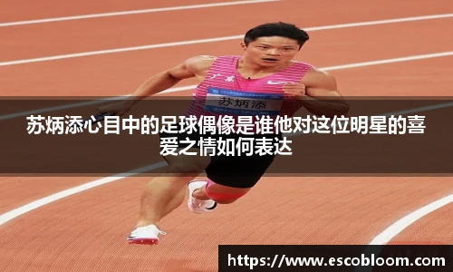 苏炳添心目中的足球偶像是谁他对这位明星的喜爱之情如何表达